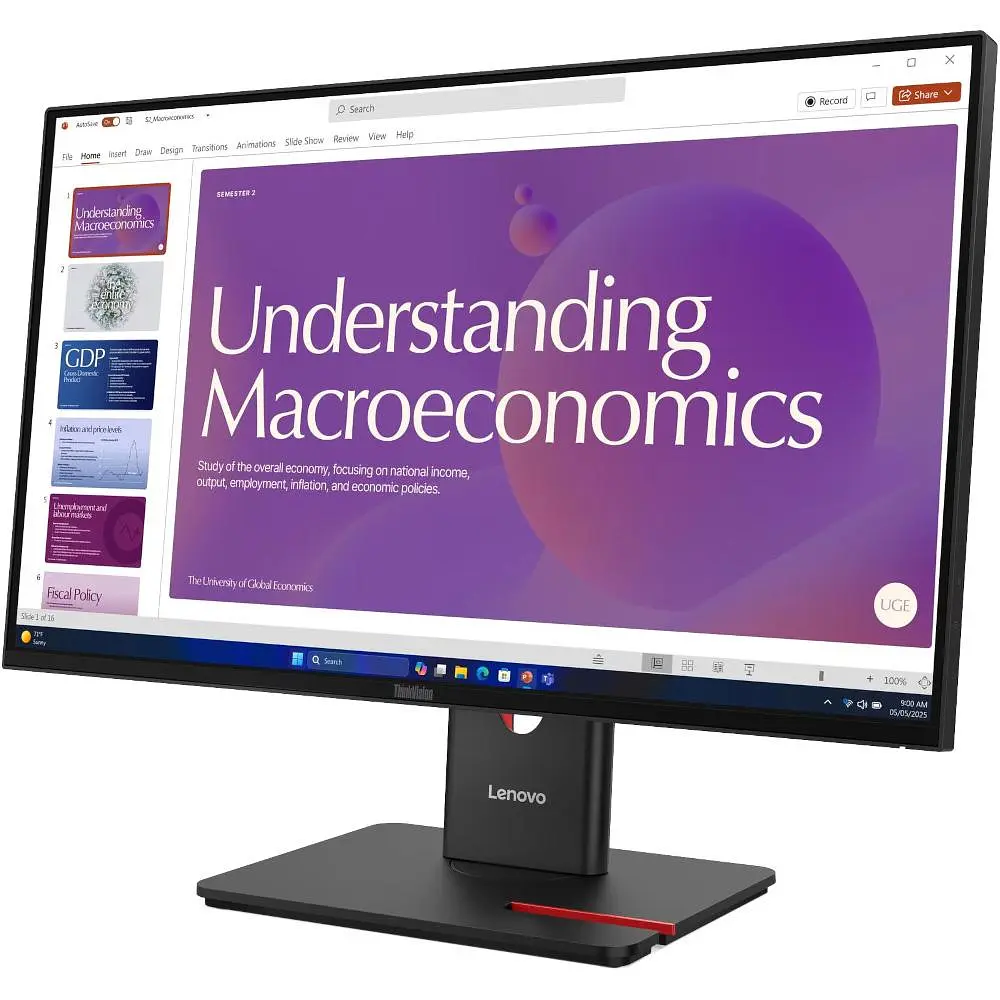 Монітор Lenovo 23.8" T24D-40 FHD IPS 120Hz (64B9GAT1UA) - фото 6