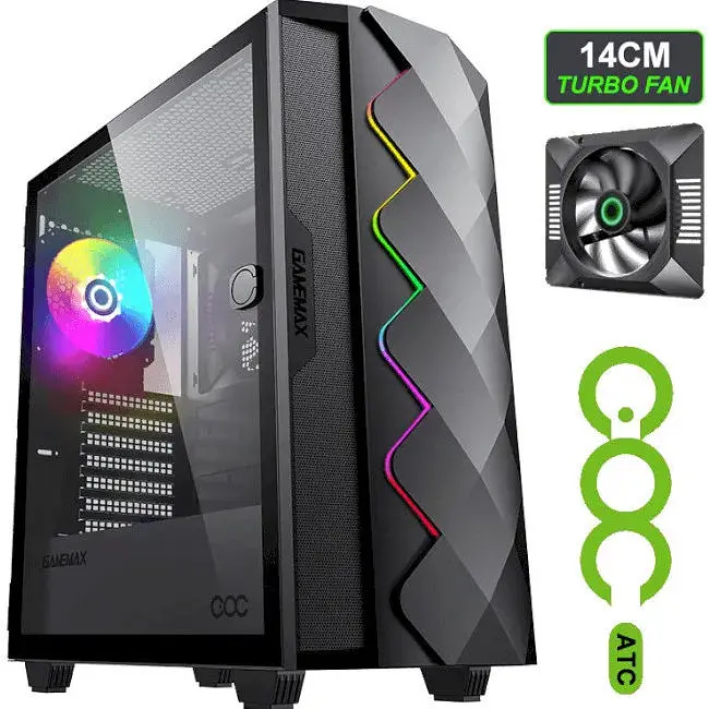 Корпус GameMax Diamond COC Black - фото 3