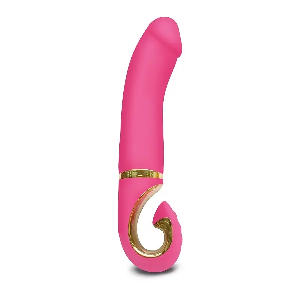 Водонепроникний вібратор Gjay Neon Rose Gvibe FT10431 89403 - фото 4