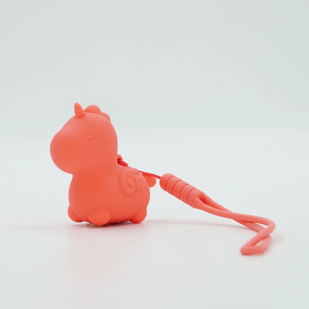 Вібратор-мінієдиноріжка Unihorn Mini - Peachy Pony, брелок з вібрацією, 10 режимів - фото 10