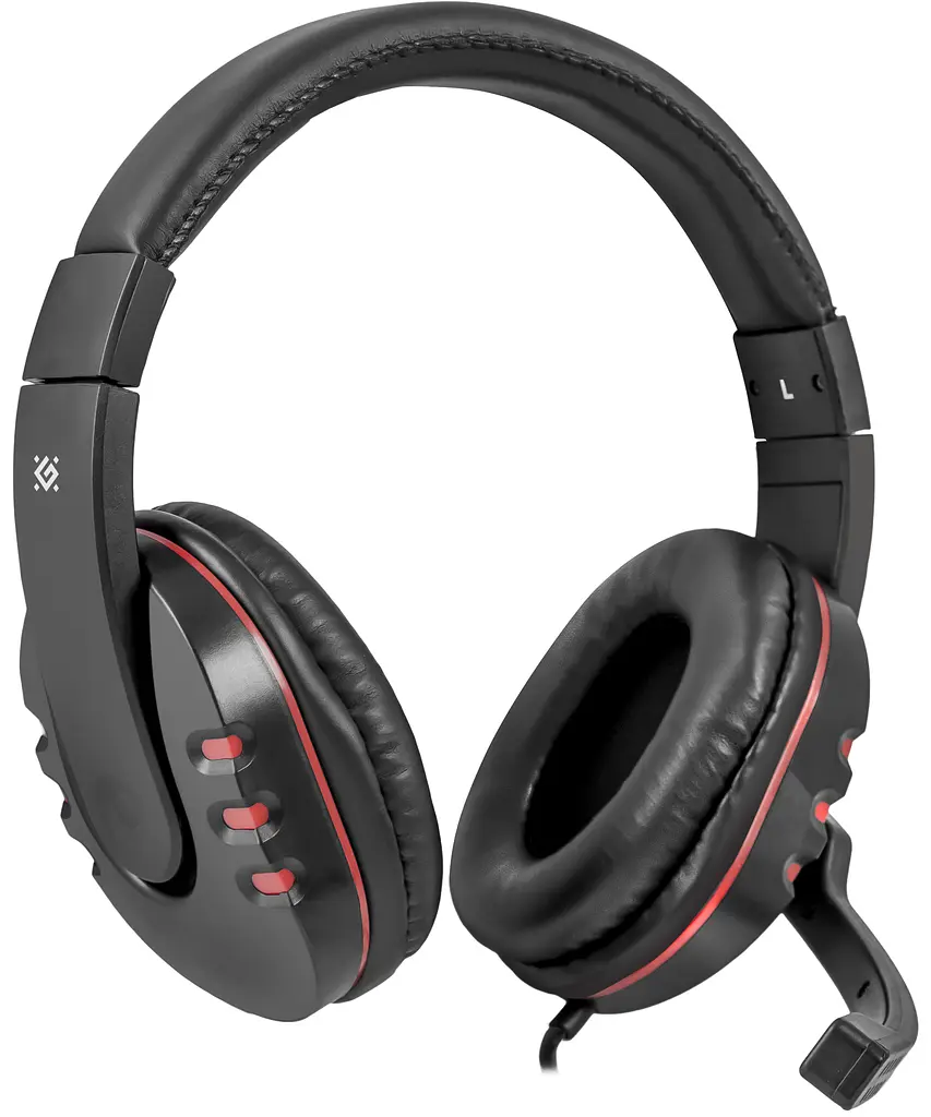 Наушники с микрофоном Defender Warhead G-160 Black - фото 2