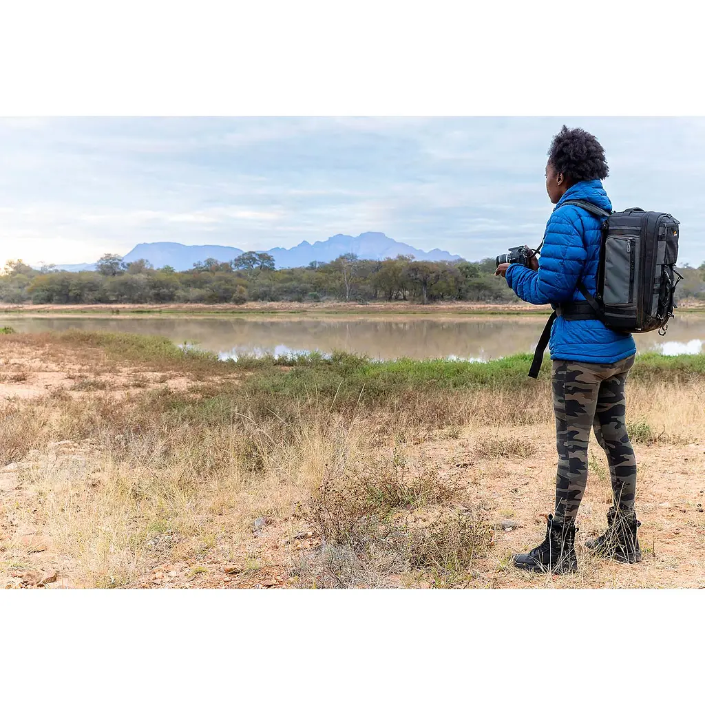 Рюкзак для фотоапарата Lowepro Pro Trekker BP 350 AW II (LP37268-GRL) [128477] - фото 13
