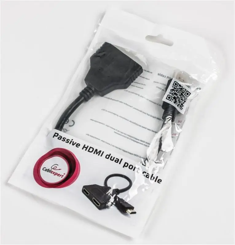 HDMI-розгалужувач 1×2 Cablexpert DSP-2PH4-04 HDMI-2xHDMI - фото 2