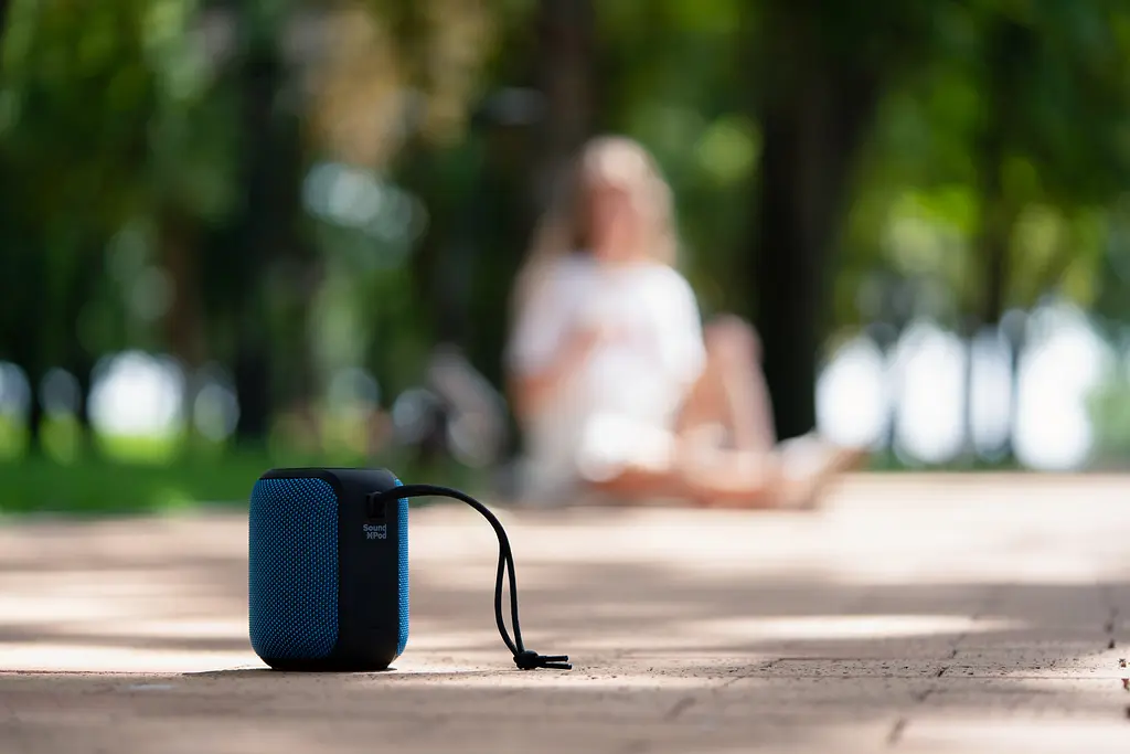 Акустична система 2E SoundXPod TWS, MP3, Wireless, Waterproof Blue - фото 6