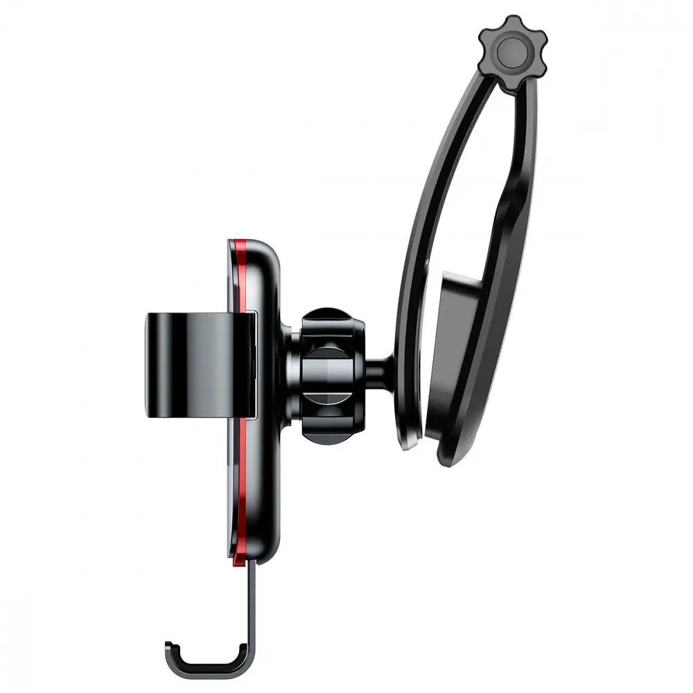 Автодержатель Baseus Metal Age Gravity Car Mount Connecting Rod Type black (22710) - фото 9