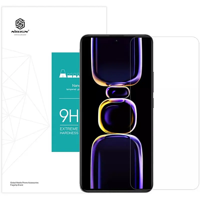 Захисне скло Nillkin (H) для Xiaomi Redmi K60 / K60 Pro / K60E / Poco F5 Pro Прозорий - фото 2