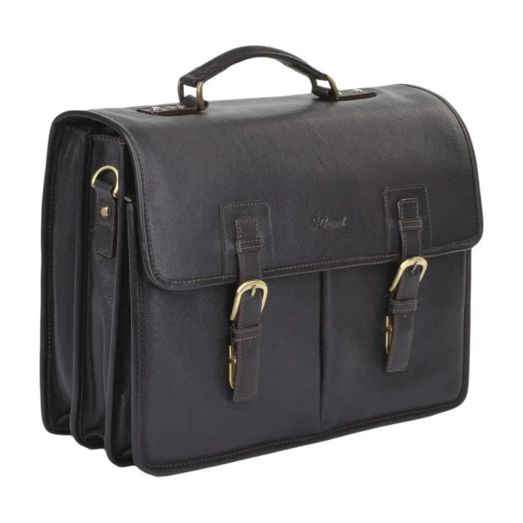 Сумка Ashwood Gareth Briefcase Brown (GARETH BRN) - фото 2