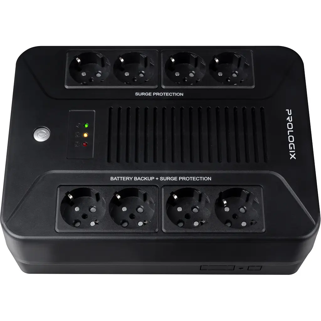 Пристрій безперебійного живлення Prologix 650VA 360W (PLP650VA8LED) - фото 4