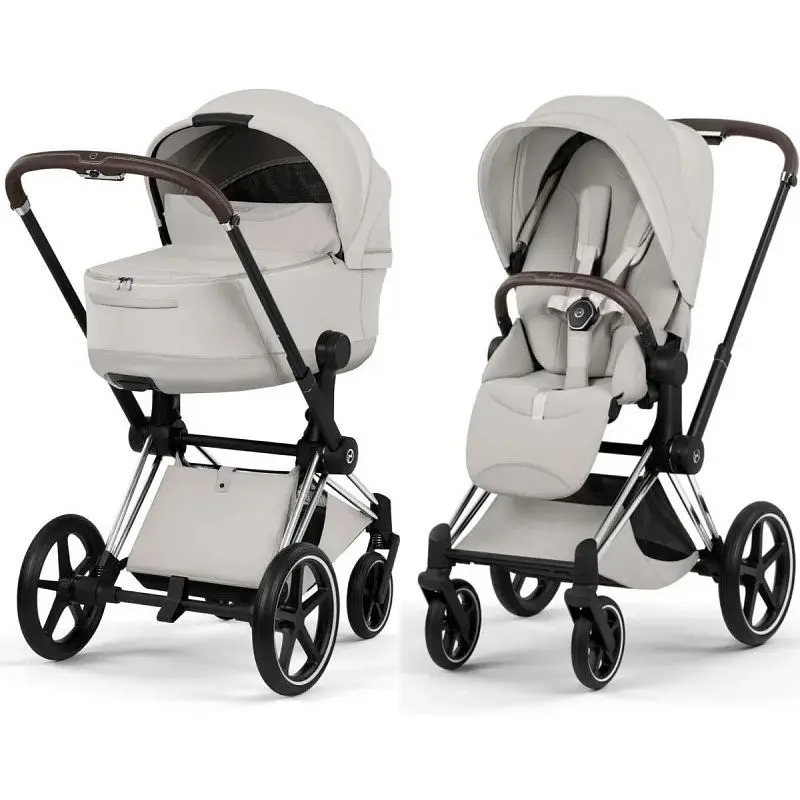 Cybex Priam Style 5.0 коляска 2 в 1 City Grey шасі Chrome