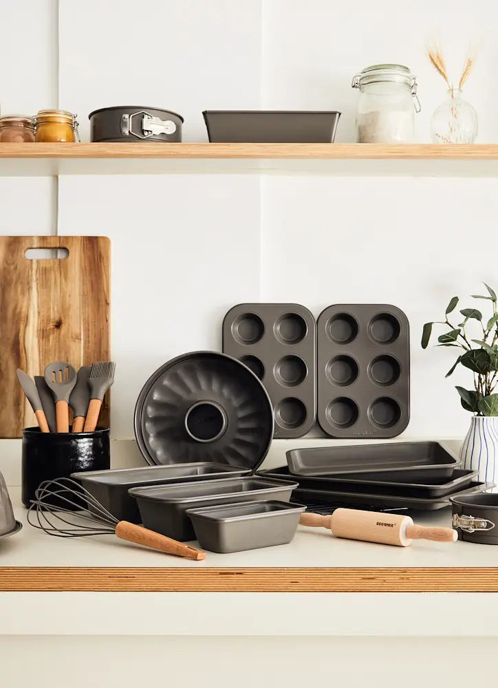 Набір форм для випічки мафінів Bergner Bakeware lovers, 2 предмета (BG-37197-CO) - фото 5