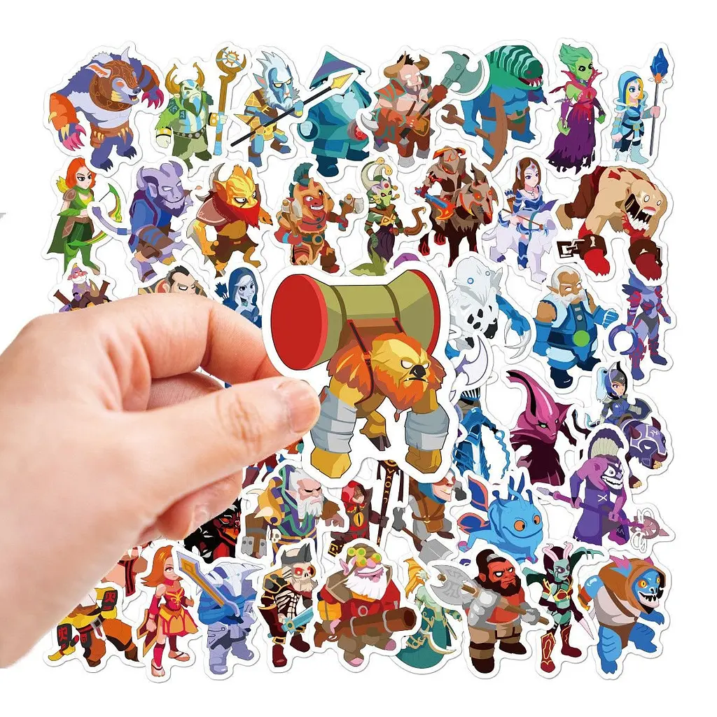 Стикерпак GeekLand Dota 2 50 штук - фото 2