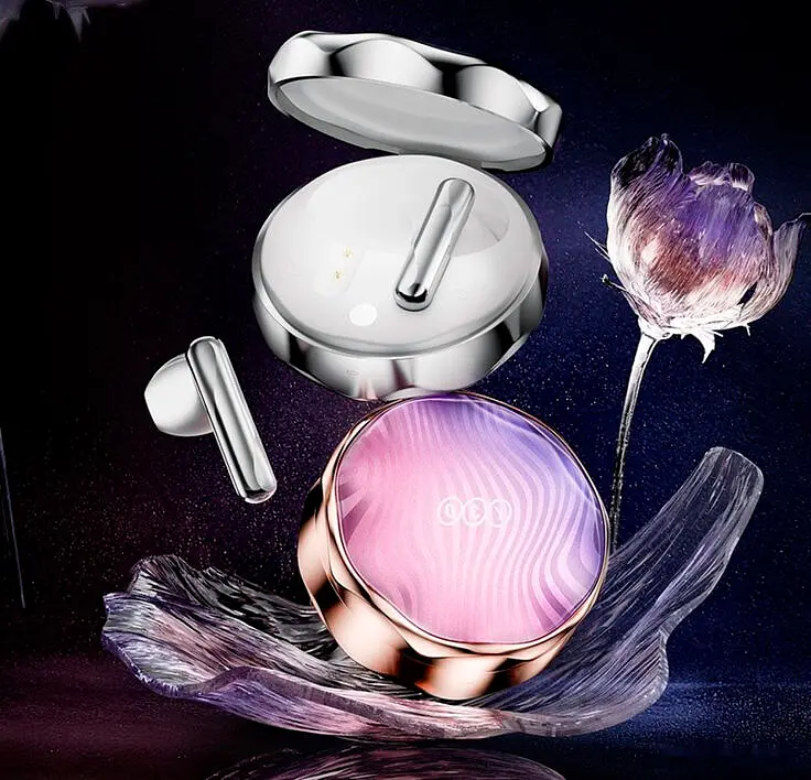 Наушники Xiaomi QCY T21 FairyBuds TWS [Silver] [84268] - фото 5