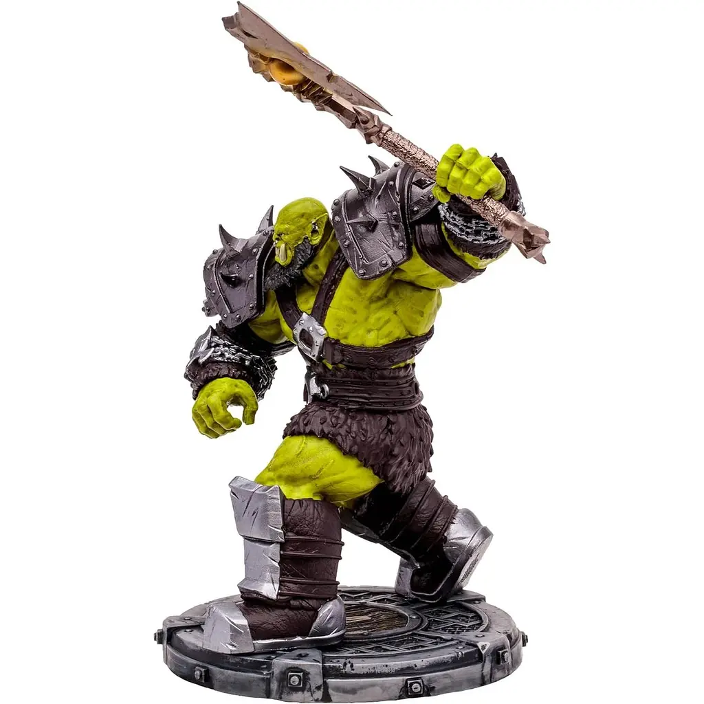 Фигурка McFarlane Варкрафт Мир Военного Ремесла Орк World of Warcraft Orc Warrior and Shaman 17 см MF WOW O - фото 4