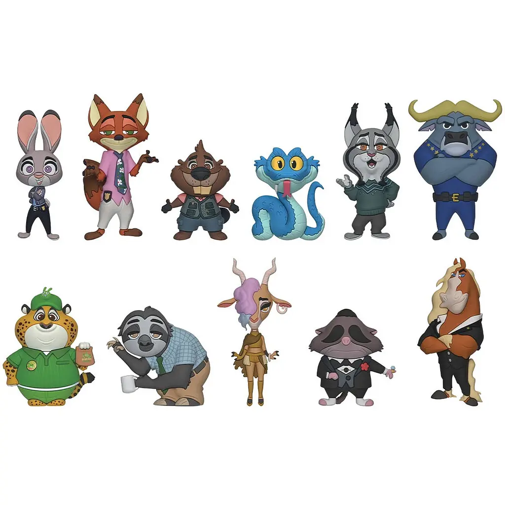 Игровая фигурка на клипсе Monogram Зверополис 2 S68 в ассортименте (84065) - фото 2