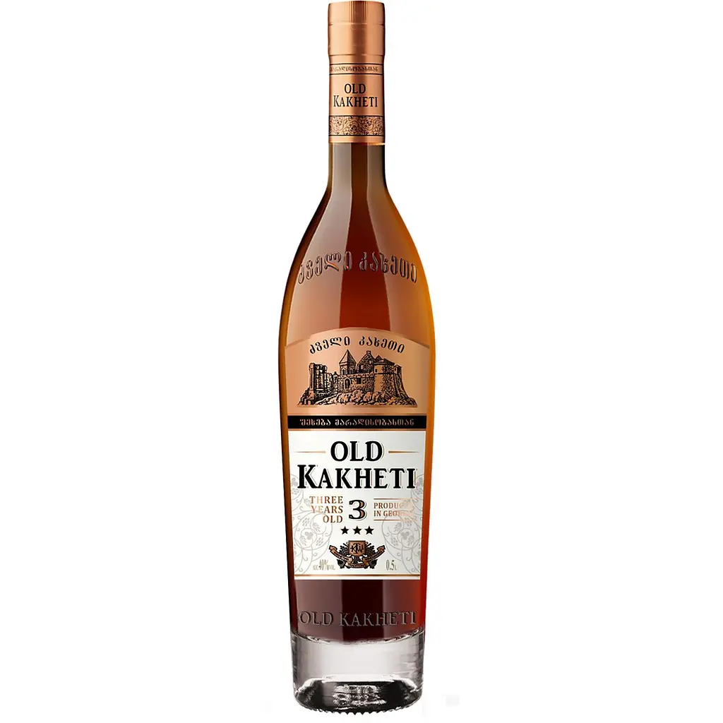 Упаковка бренді Old Kakheti 3 зірки 40% 6 л (0.5 л х 12 шт.) - фото 2