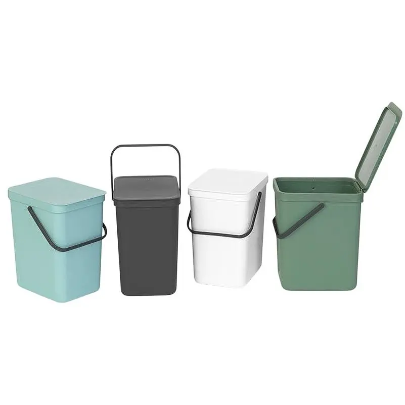 Відро для сміття Brabantia Sort&Go темно-сіре 25 л (129940) - фото 5