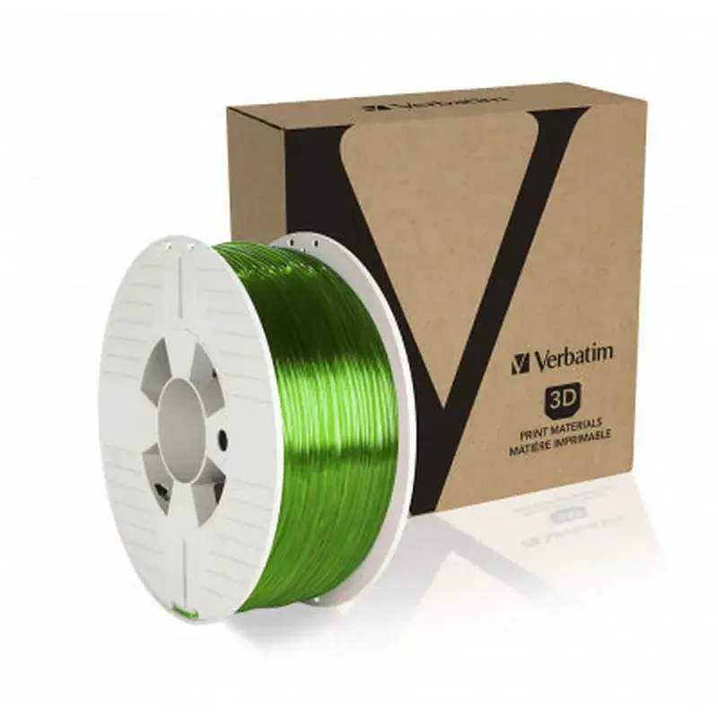 Пластик для 3D-принтера Verbatim PETG, 2,85 мм, 1 кг, green-transparent (55065) - фото 3
