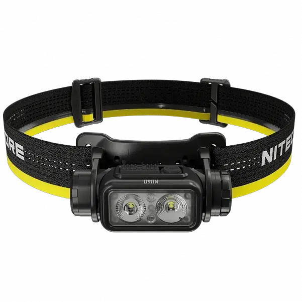 Налобний ліхтар Nitecore NU40 із датчиком наближення USB Type-C 1000лм - фото 3