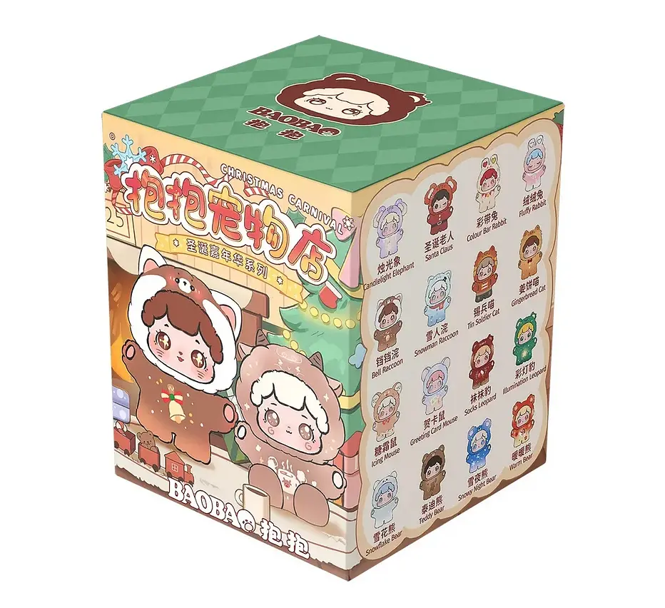 Коллекционная фигурка-сюрприз в Boptoys Baobao's Pet 4 см в коробке