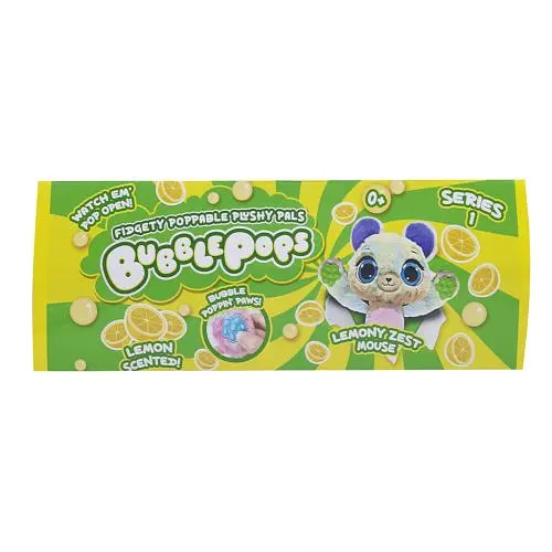 М’яка іграшка з ароматом Bubble Pops. Лимонне мишеня (34 см) - фото 2