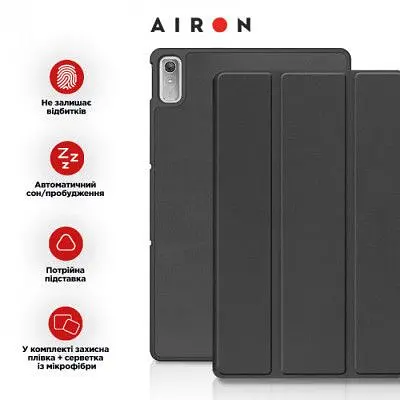 Чохол до планшета Airon Premium Lenovo Tab P11 2nd Gen 11.5" + protective film black (4822352781093) - фото 5