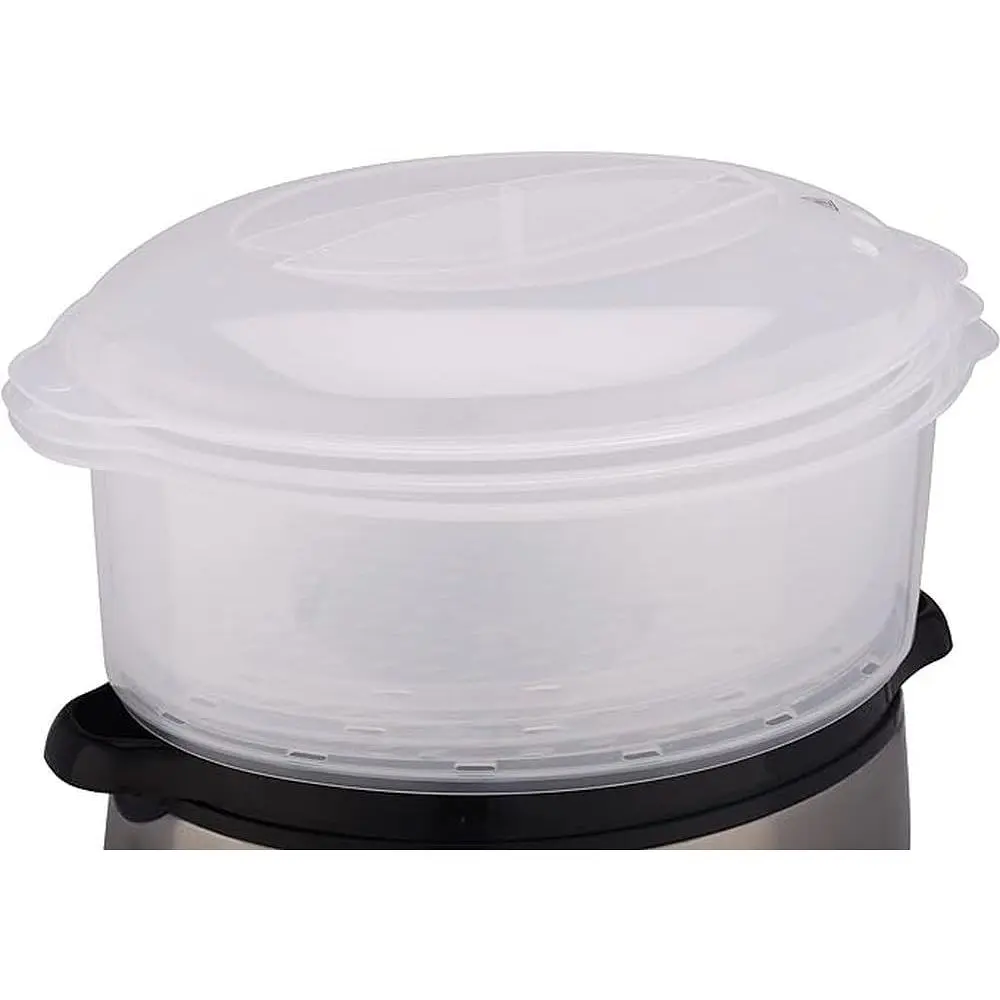 Пароварка Russell Hobbs Cook&Home 800 Вт чорна (19270-56) - фото 4