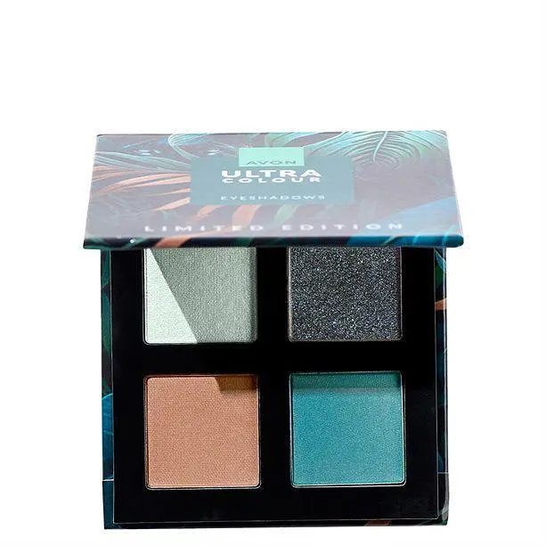 Палетка тіней для повік Avon Ultra Colour Крижаний оазис/Frozen Oasis, 2,8г (49469275) - фото 2