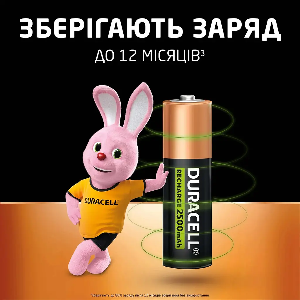 Акумулятор Duracell HR6 2500mAh 4 шт. - фото 5