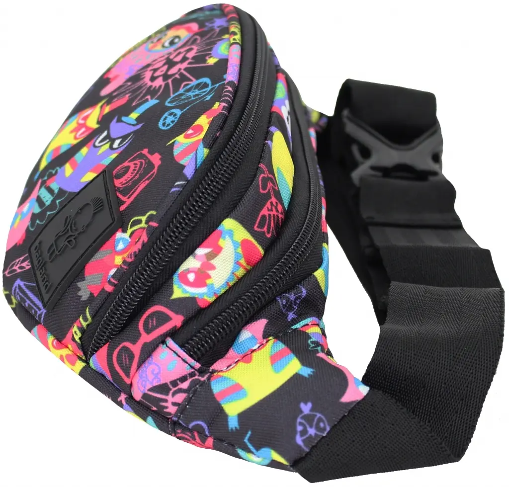 Сумка-бананка Bagland Bella 2 л сублимация 45 разноцветная (00202664) - фото 3