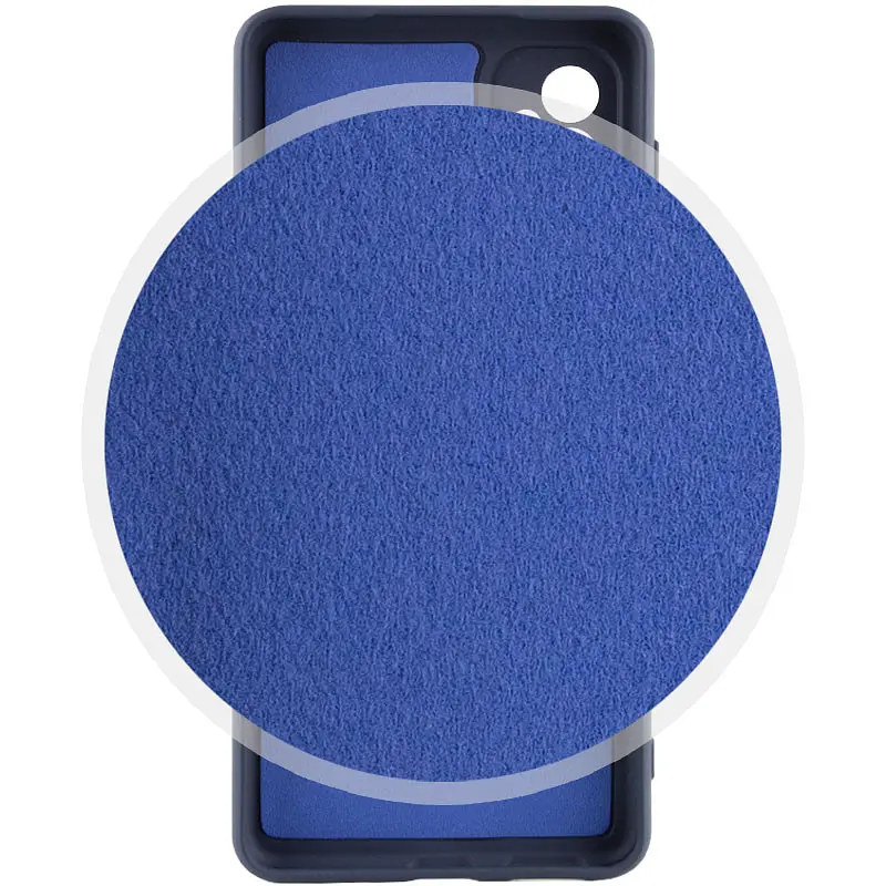 Чохол Silicone Cover Lakshmi Full Camera (A) для Oppo A17 Синій / Midnight Blue - фото 3