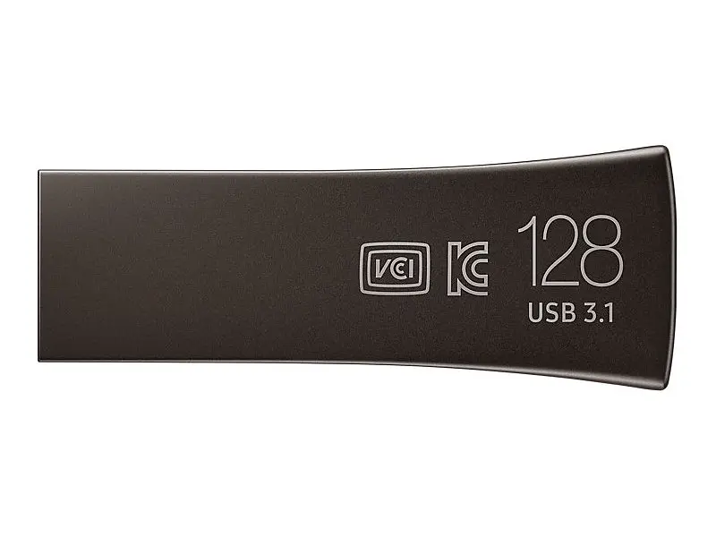 USB флеш накопичувач Samsung 256 GB Bar Plus Titan USB 3.1 Gray (MUF-256BE4/APC) - фото 5