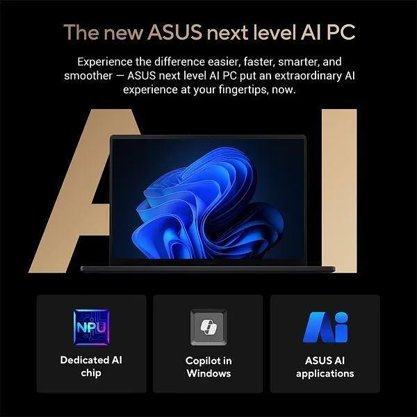 Ноутбук Asus ProArt P16 OLED H7606WI-ME010X, AMD Ryzen AI 9 HX370, 5.1GHz, 16 4K Touch, 64GB, SSD 4TB, NVIDIA GeForce RTX 4070 8GB, Windows 11 Pro - фото 11