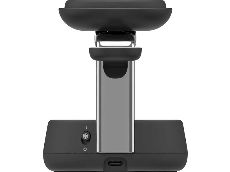 Бездротовий зарядний пристрій Belkin UltraCharge Pro 3-in-1 Magnetic 25 W Charcoal (WIZ040KQCH) - фото 5