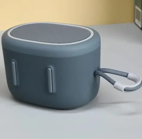 Портативная Bluetooth-колонка T&G TG662 беспроводная переносная колонка с влагозащитой Серый - фото 4