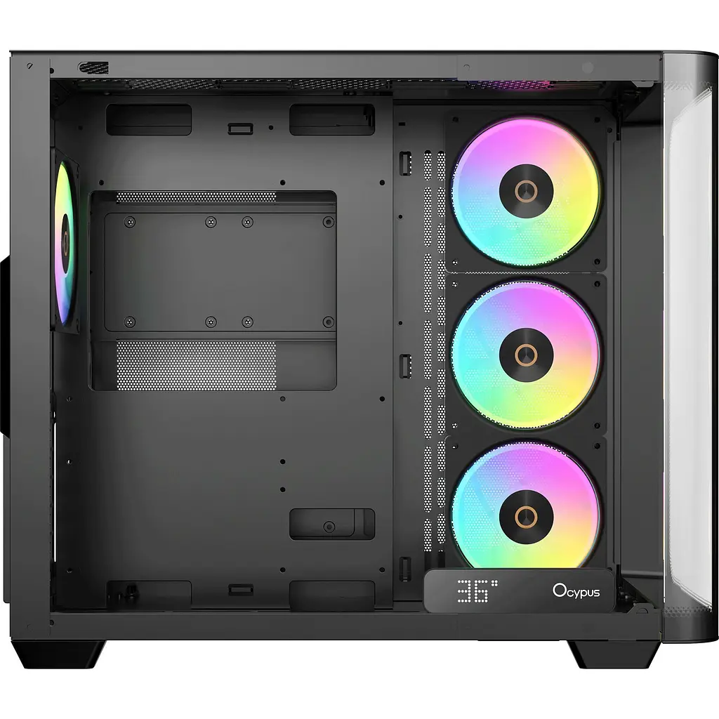 Корпус Ocypus Iota C70 Curve ARGB Black (IOTA-C70-BKD400CD-GL) [165768] - фото 5