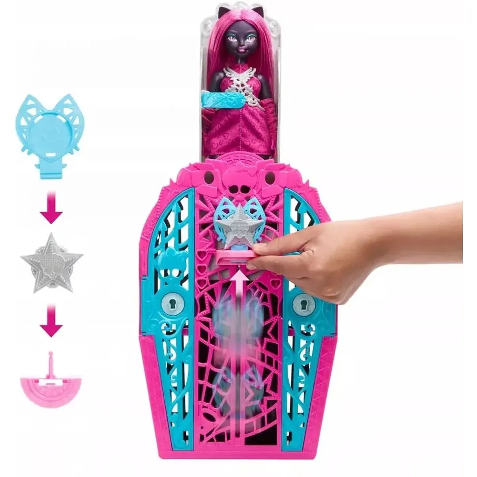 Набір-сюрприз Monster High Таємниці Жахлівуда Жахо-секрети Кетті Нуар (JBG82) - фото 3