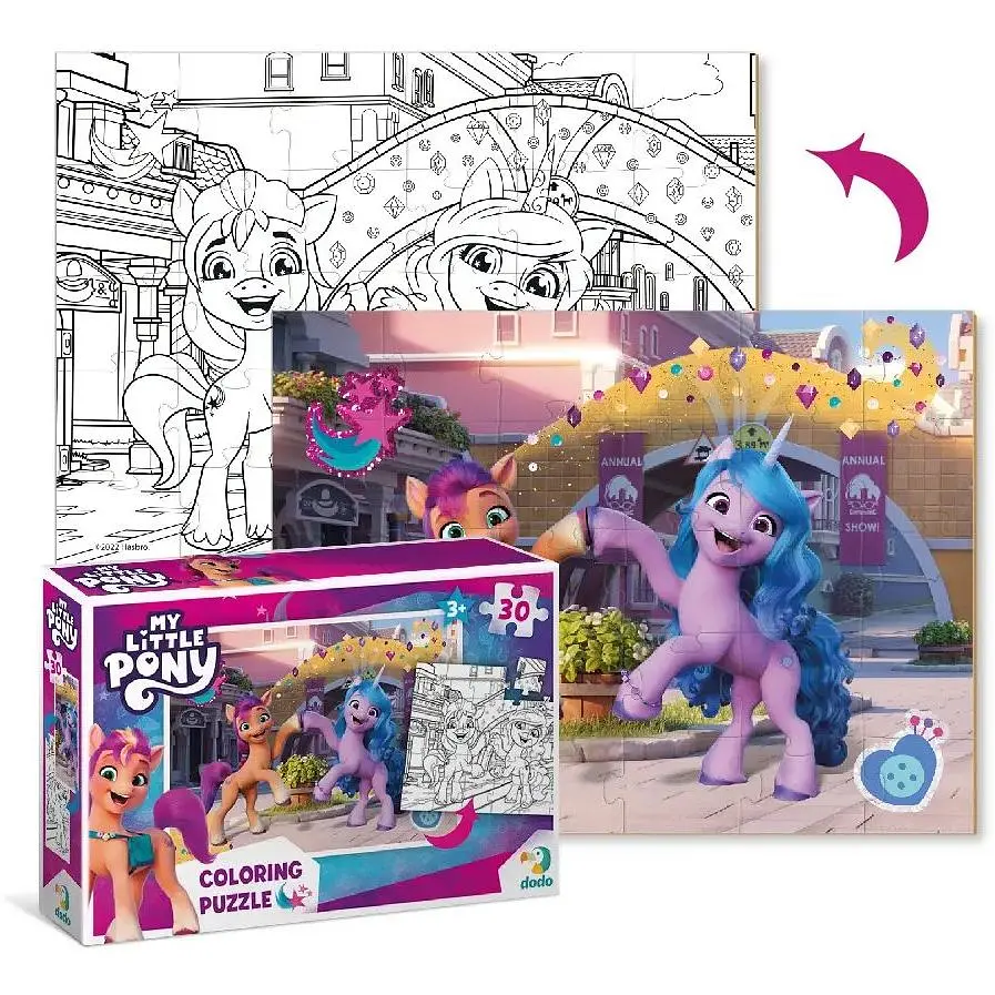 Пазл DoDo 2 в 1 My Little Pony, 30 елементів (200134) - фото 2