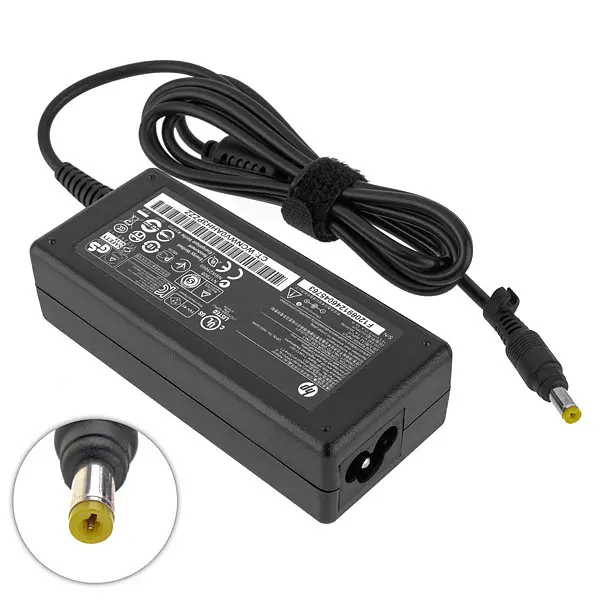 Блок живлення для ноутбука HP 19.5V, 3.33A, 65W, 4.8x1.7мм, 3 hole, black (без кабеля!) - фото 2
