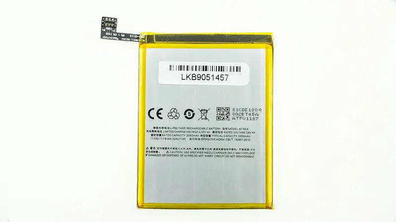 Акумулятор (батарея) для смартфона Meizu BT45A (Pro 5) 3.8V 3050 mAh - фото 3