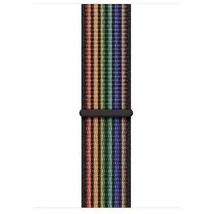 Ремешок CasePro Nike Sport Loop Pride Edition Black для Apple Watch 42mm/41mm/40mm/38mm  - фото 3