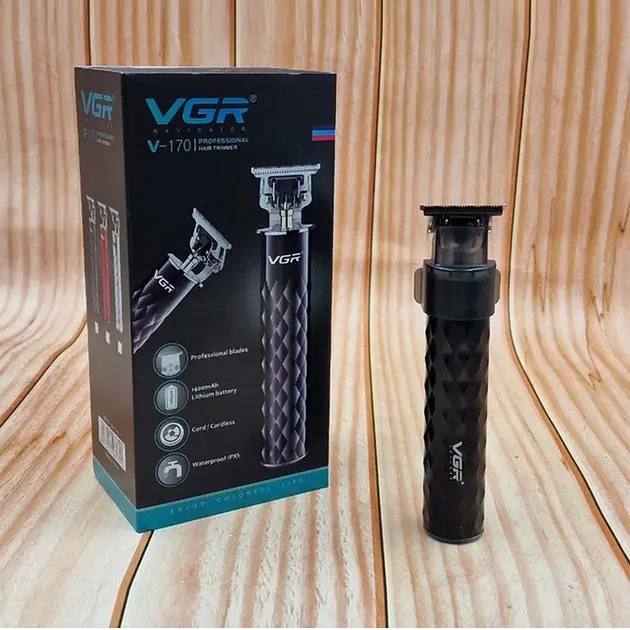 Машинка для стрижки VGR VGR-170 бездротова потужний мотор 5 Вт (40973-VGR-170_483) - фото 4
