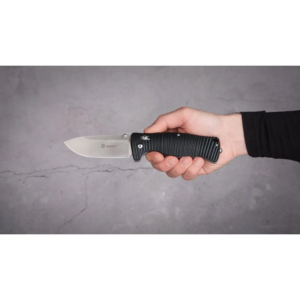 Ніж складаний Ganzo G720-B чорний - фото 9