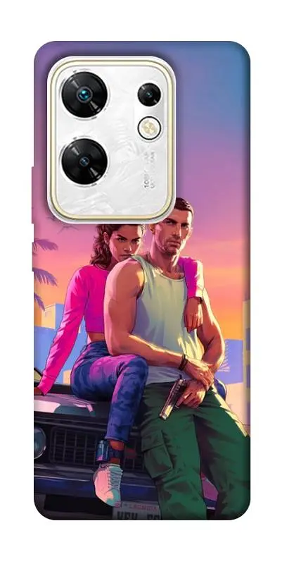 TPU чохол Demsky GTA VI Heroes для Infinix Zero 30 4G