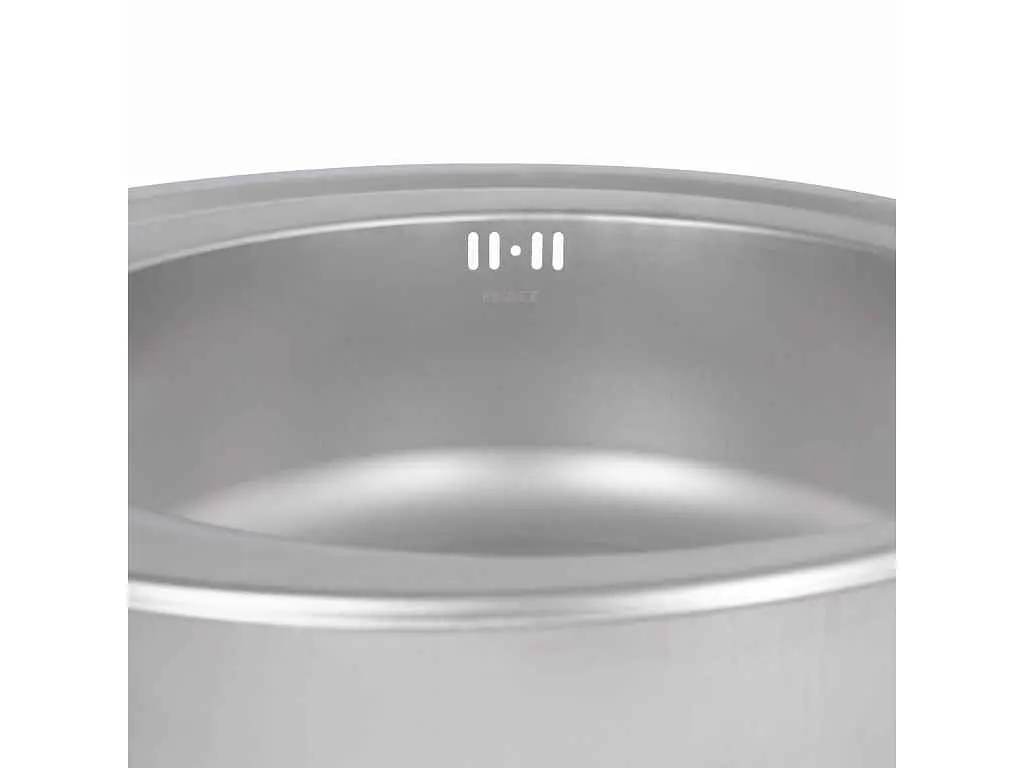 Мийка врізна Brinex 510x510х180мм 1 510-D, Satin 0,8мм BRIN510SAT08 - фото 7