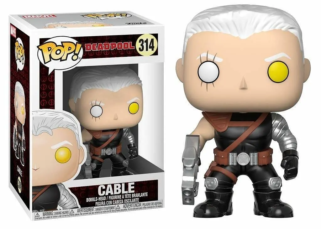Фигурка Funko Pop Фанко Поп Фанко Поп Кейбл Дэдпул Marvel Deadpool Cable 10 см DP C 314 - фото 2