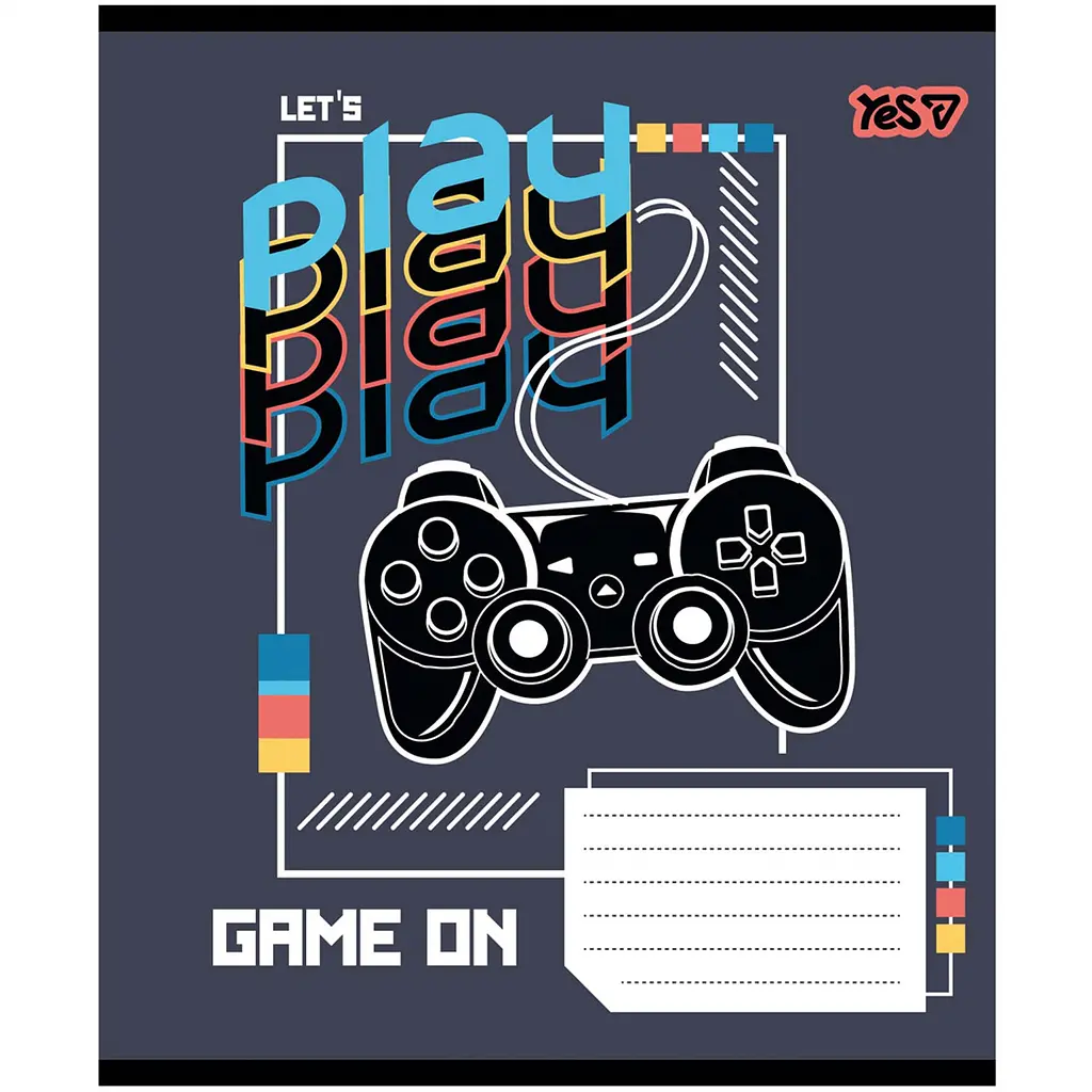 Набір зошитів Yes Game 12 аркушів у лінію 25 шт. (768665) - фото 4