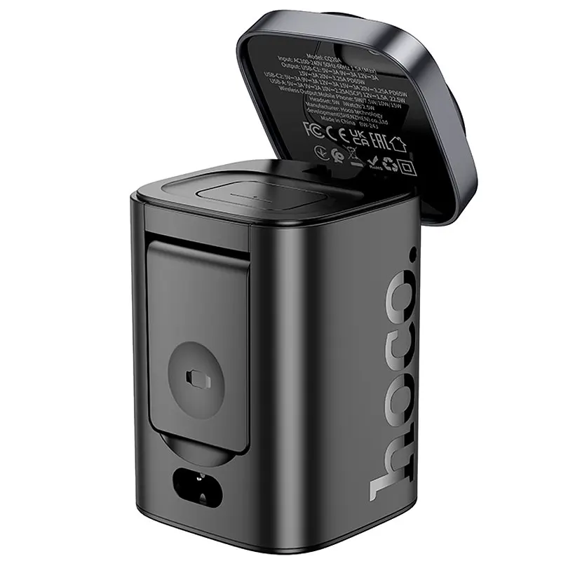 БЗП Hoco CQ20A Clever 6in1 PD65W Black - фото 7