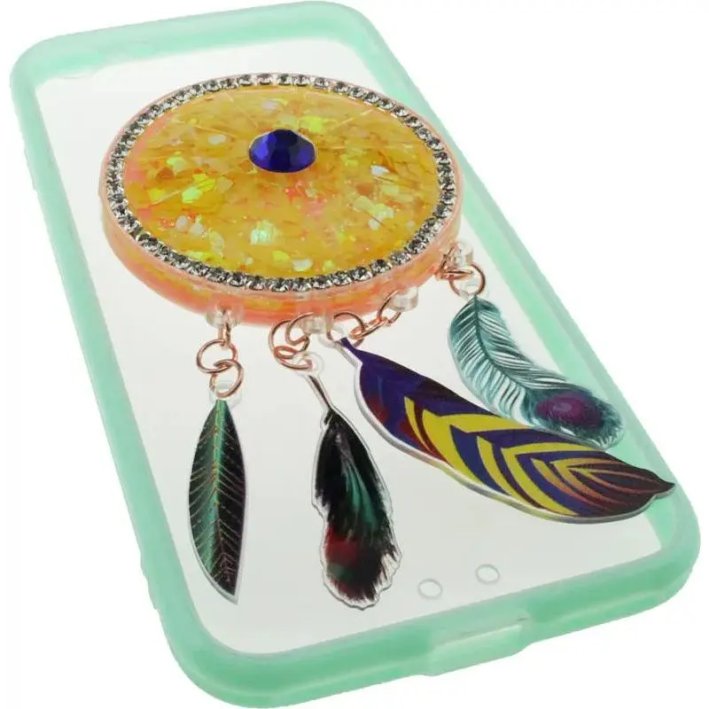 Чохол-накладка Toto TPU Case Decorative Stones iPhone 7/8/SE 2020 Dreamcatcher Green - фото 3