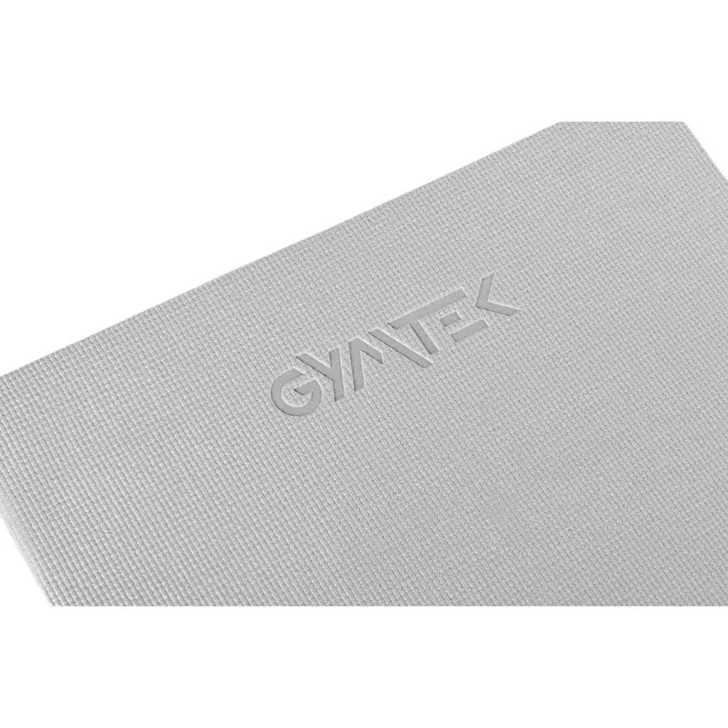 Коврик для фитнеса и йоги Gymtek 0.5 см серый - фото 4