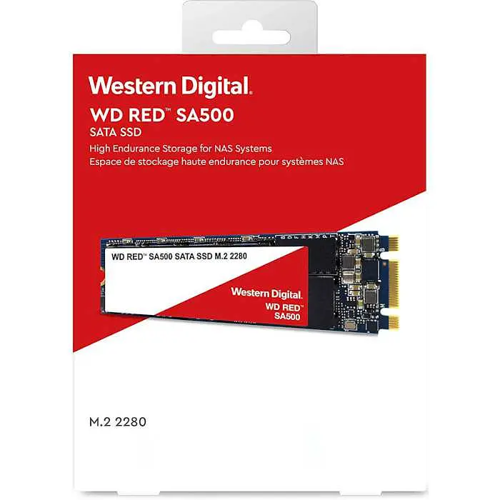 Накопитель SSD Western Digital m.2 sata 1Tb Red (WDS100T1R0B) - фото 2